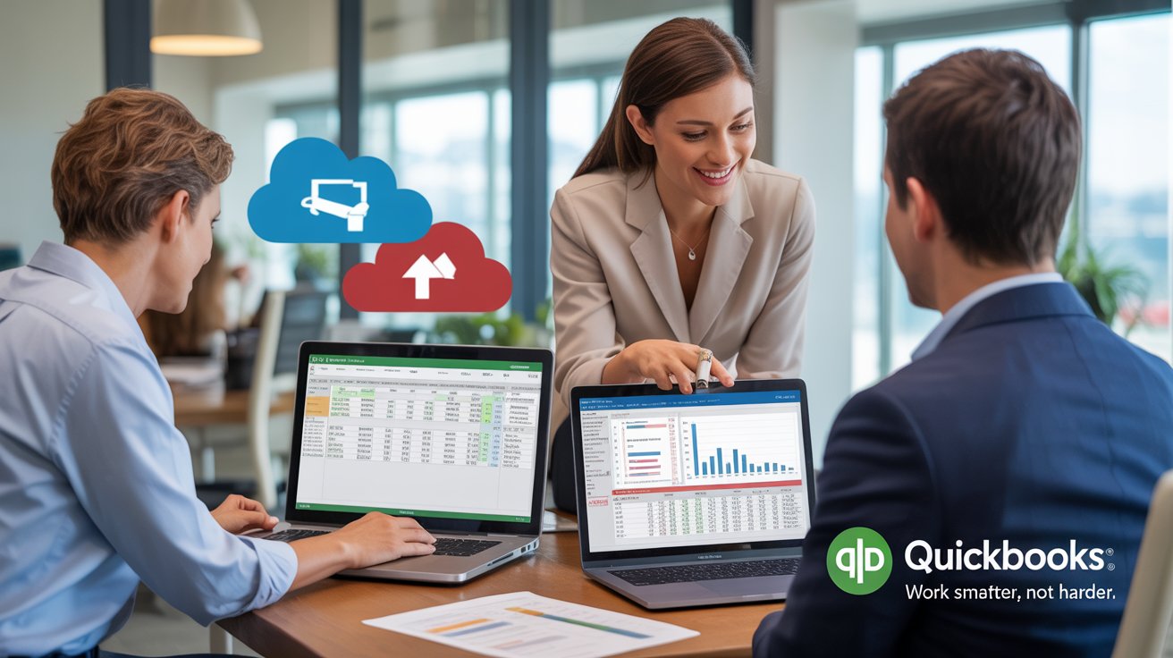 QuickBooks Dashboard with Support Your Books assistance