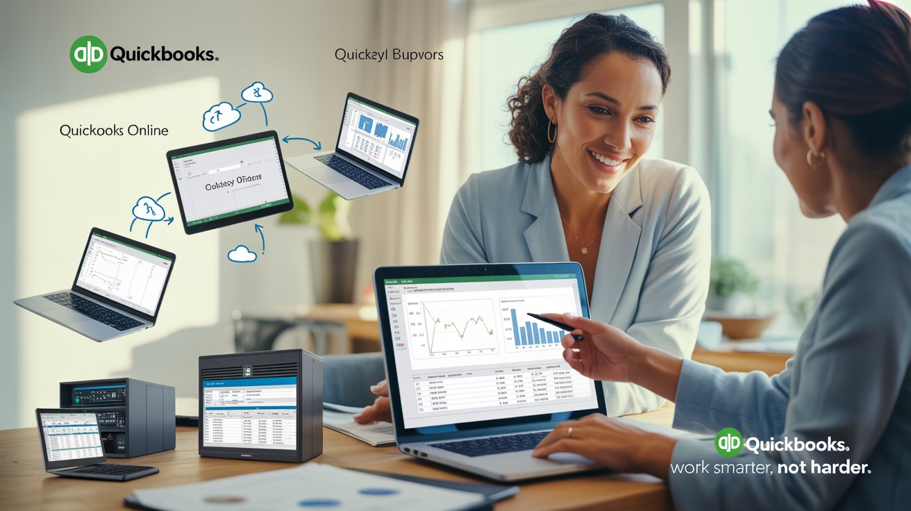 QuickBooks Data Migration Illustration