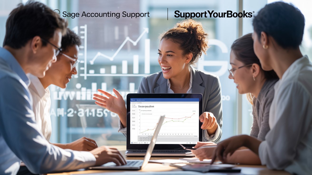Sage Accounting Support for Startups - SupportYourBooks Expert Team