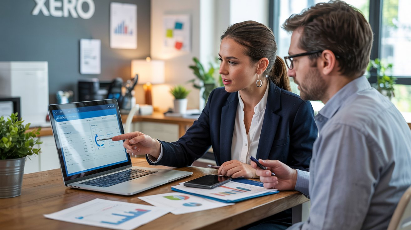 Xero Accounting Software Dashboard